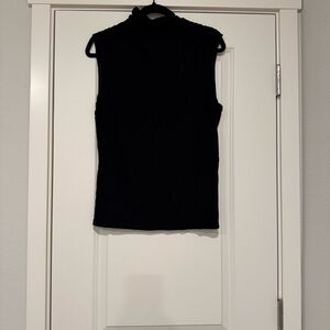 Max Studio Black Sleeveless Top